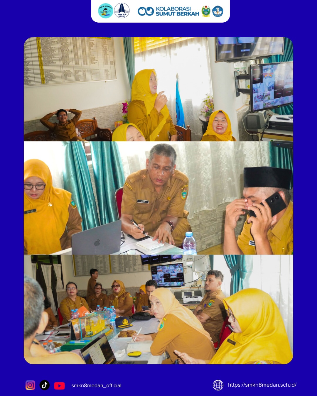 📌 Dokumentasi Rapat Dinas Pendidikan Cabang Dinas Wilayah ISMK Negeri 8 Medan turut menghadiri (5)