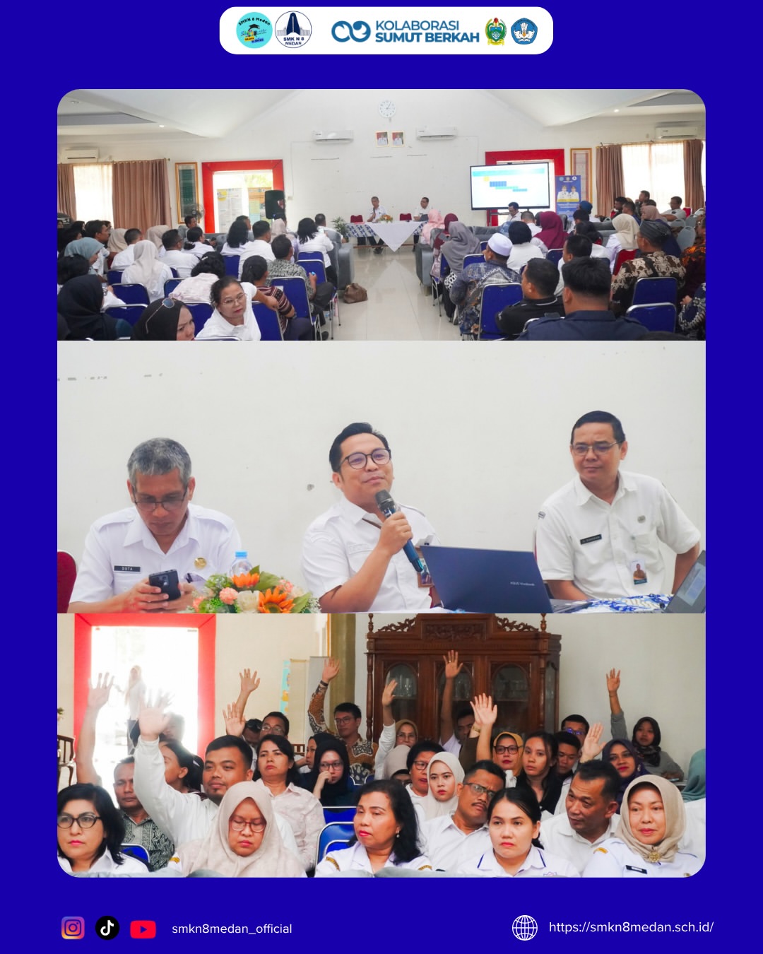 📚 Dokumentasi Rapat Sosialisasi Bimtek Implementasi BOSP Kinerja Tahun 2026SMK Negeri 8 Medan m (1)