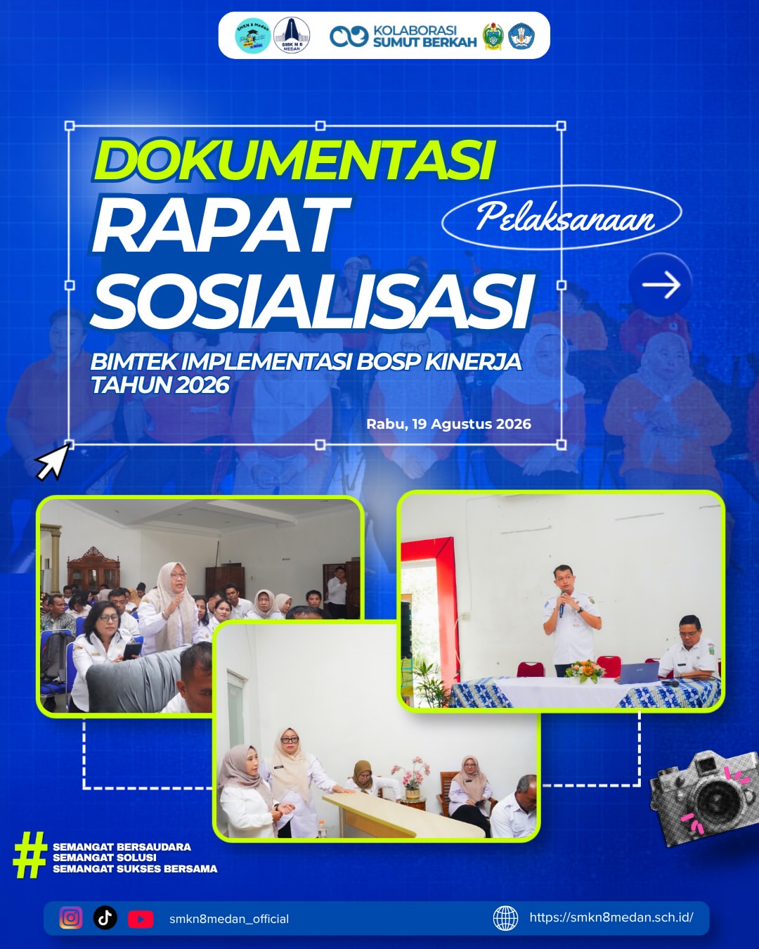 Rapat Sosialisasi Bimtek Implementasi BOSP Kinerja Tahun 2026