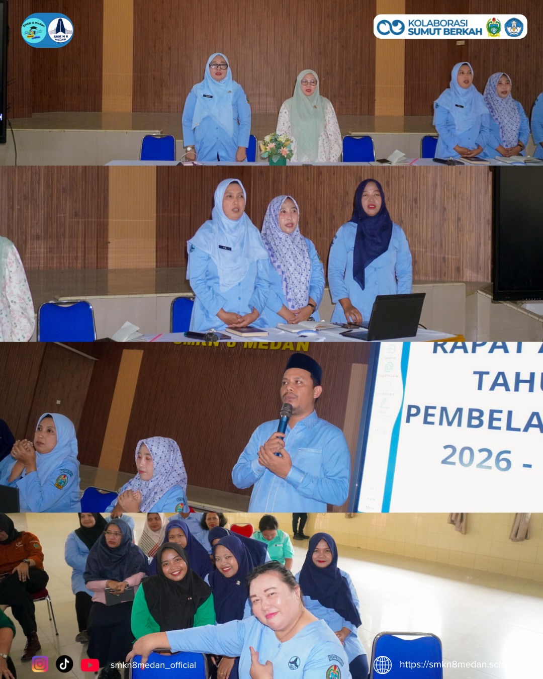 📚 Rapat Dewan Guru Awal Semester Tahun Pembelajaran 2026-2027Selasa, 21 Juli 2026, SMK Negeri 8 (3)
