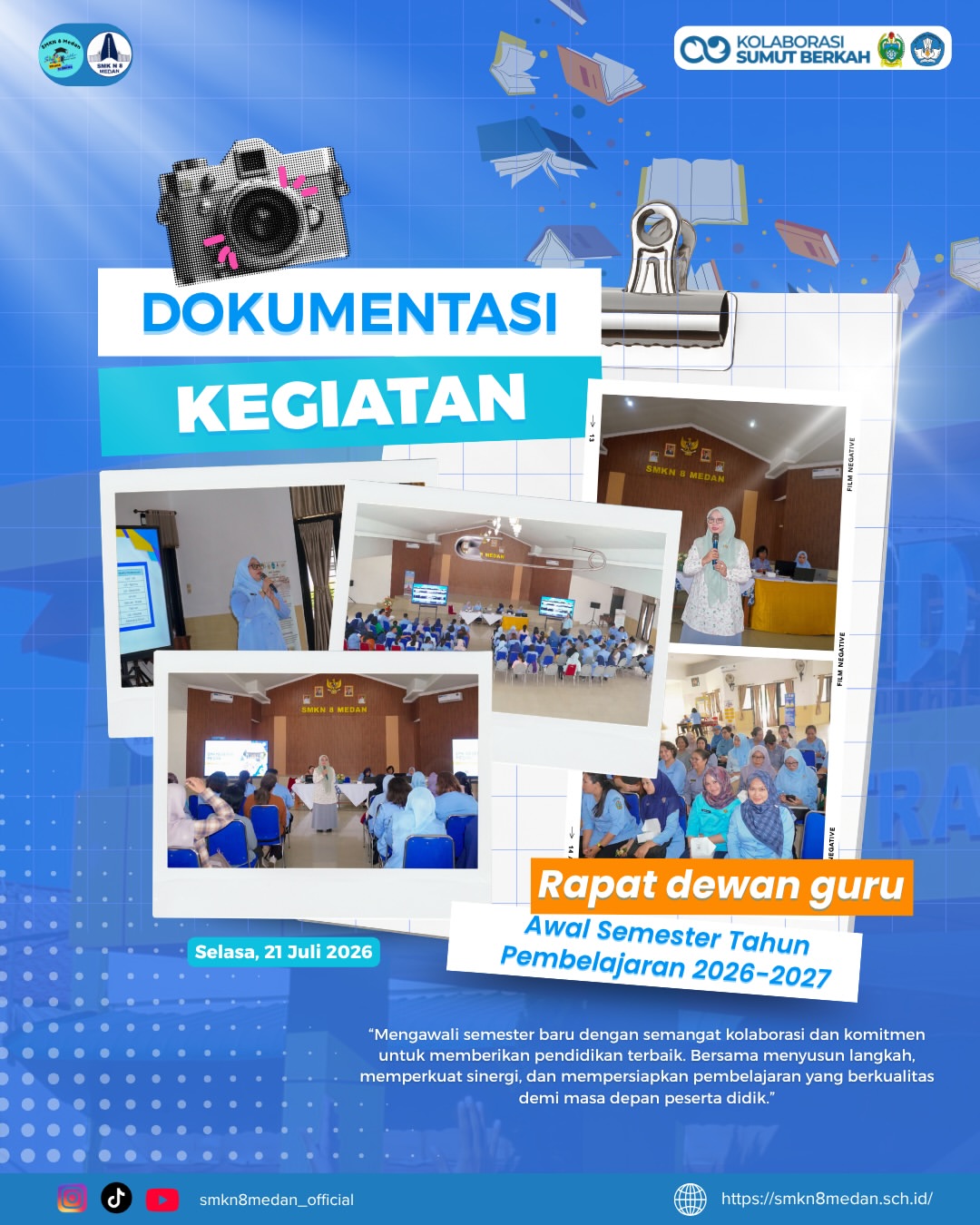 Rapat Dewan Guru Awal Semester Tahun Pembelajaran 2026/2027