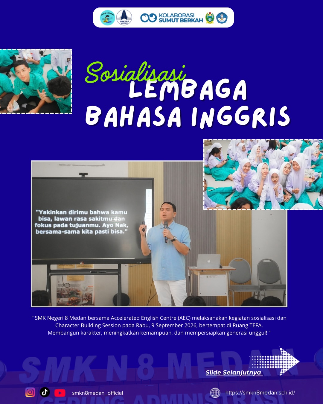 Sosialisasi & Character Building Session bersama AEC