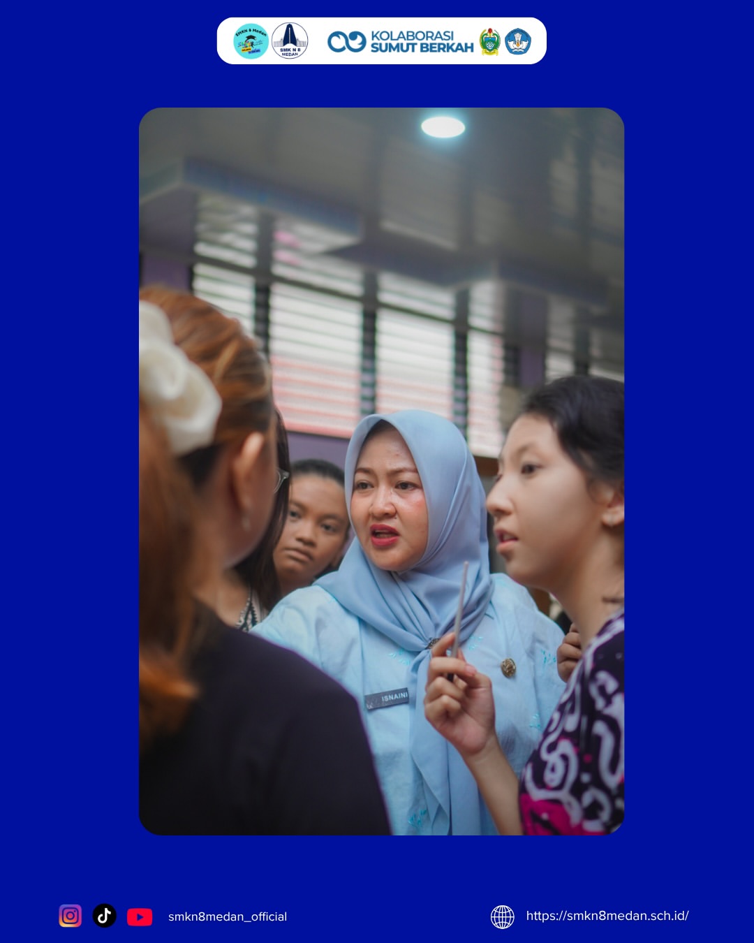 📸 Kegiatan Praktek Kecantikan Siswa SMK Negeri 8 Medan!Proses pembelajaran di jurusan Tata Keca (5)