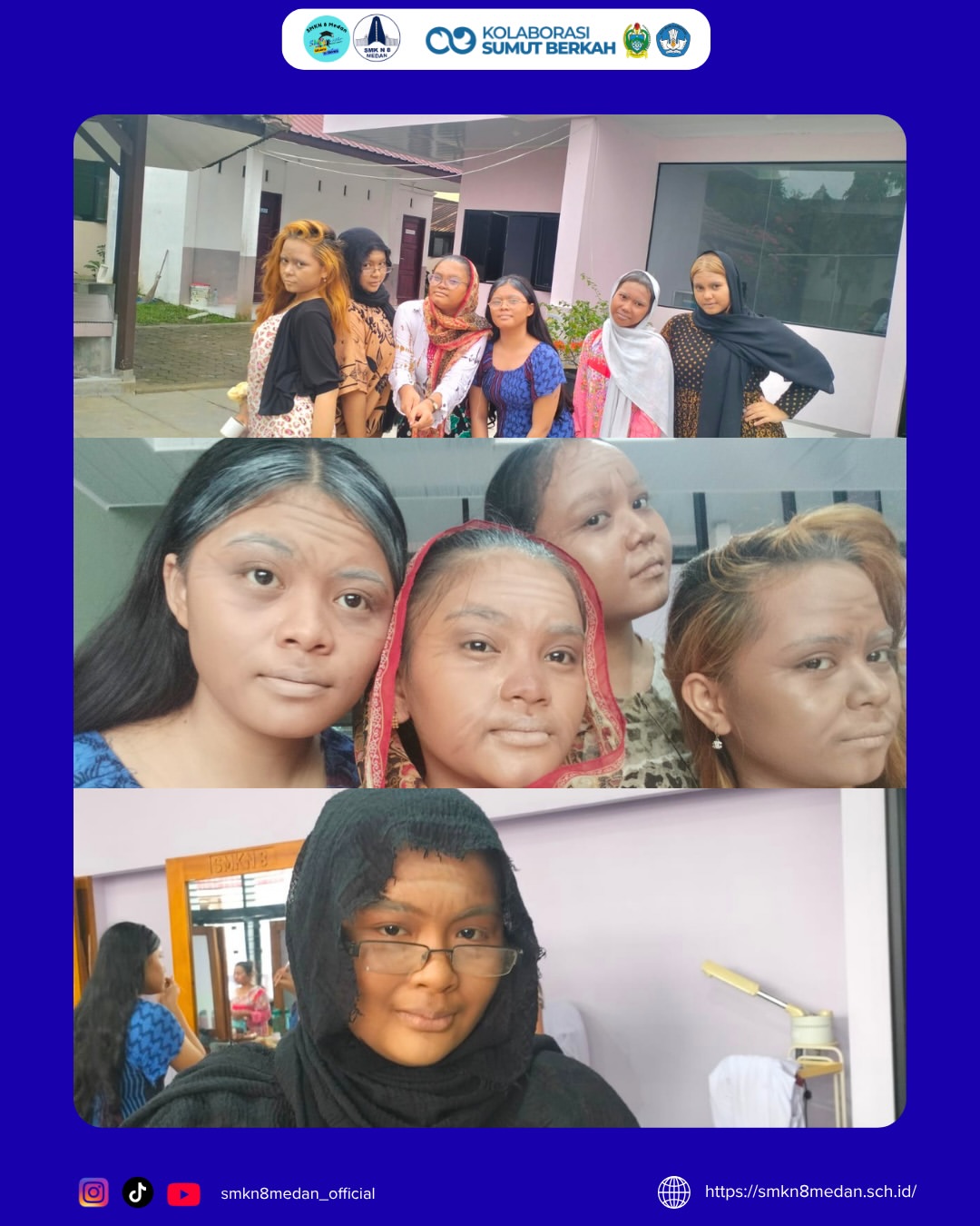📸 Kegiatan Praktek Kecantikan Siswa SMK Negeri 8 Medan!Proses pembelajaran di jurusan Tata Keca (6)